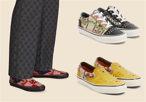 gucci x vans shoes|sneaker news fog vans.